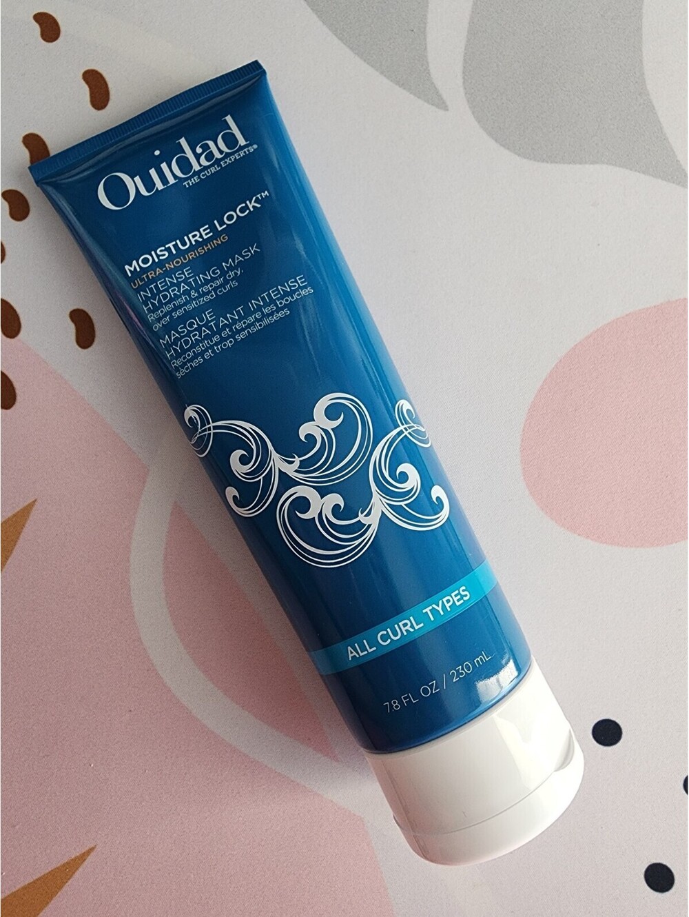 Ouidad Moisture Lock Ultra Hydrating Intense Hair Mask - Blue, 7.8 fl oz